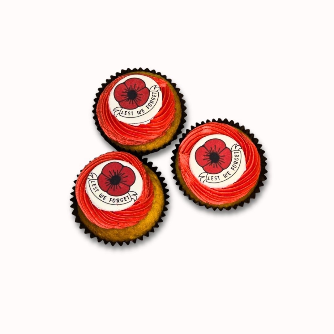 ANZAC Honour Cupcake