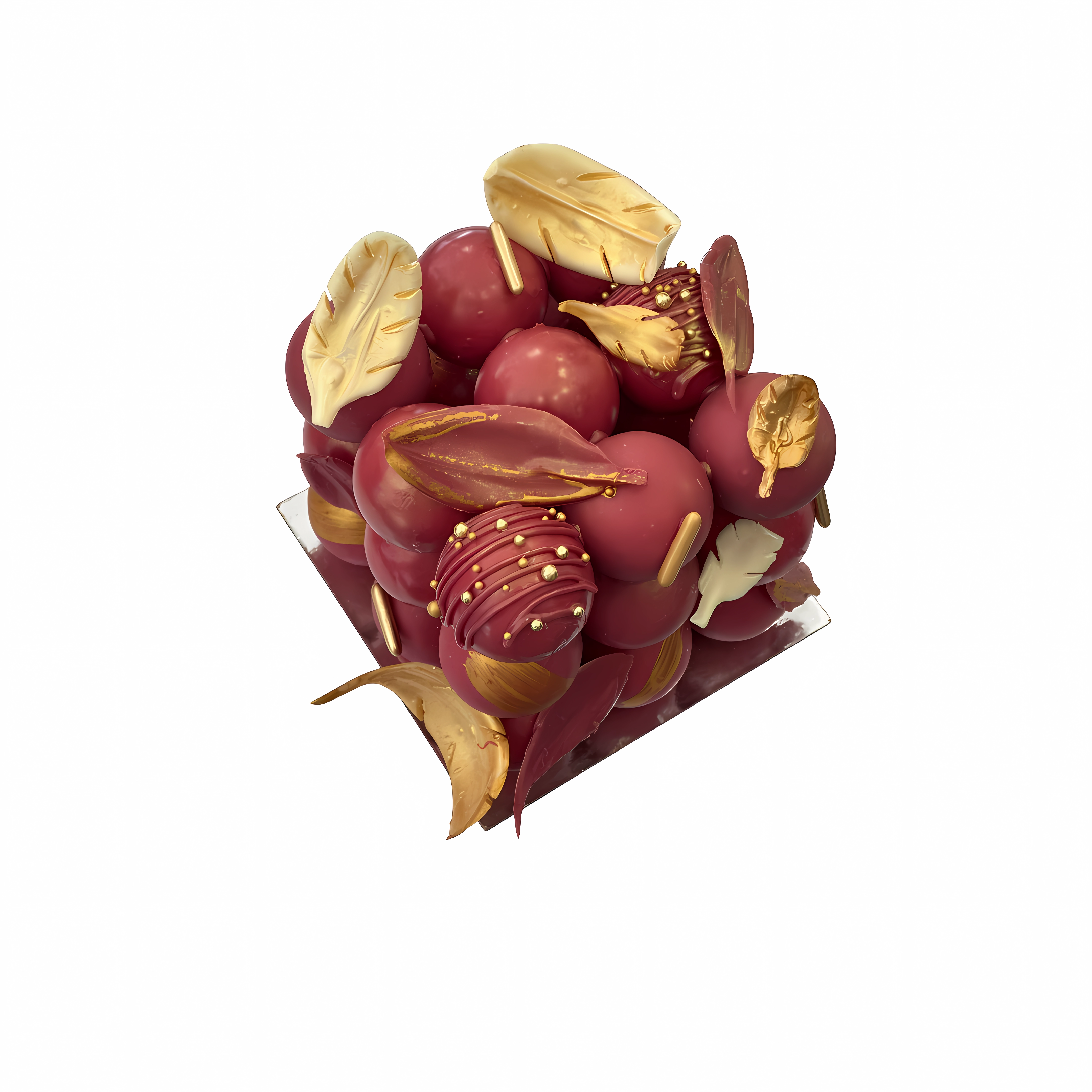 Feather Cakepop Cake