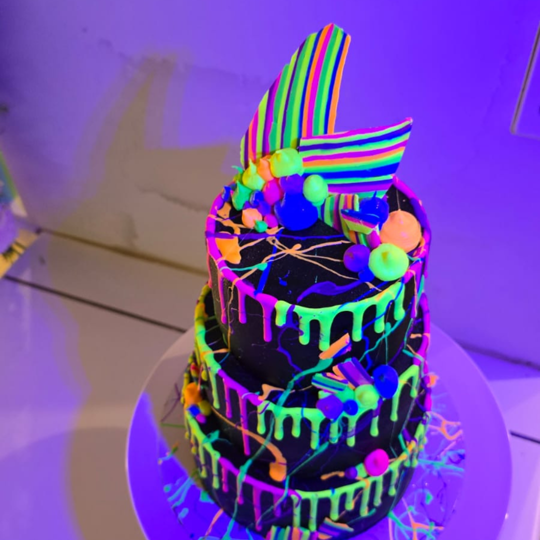 Neon Cake