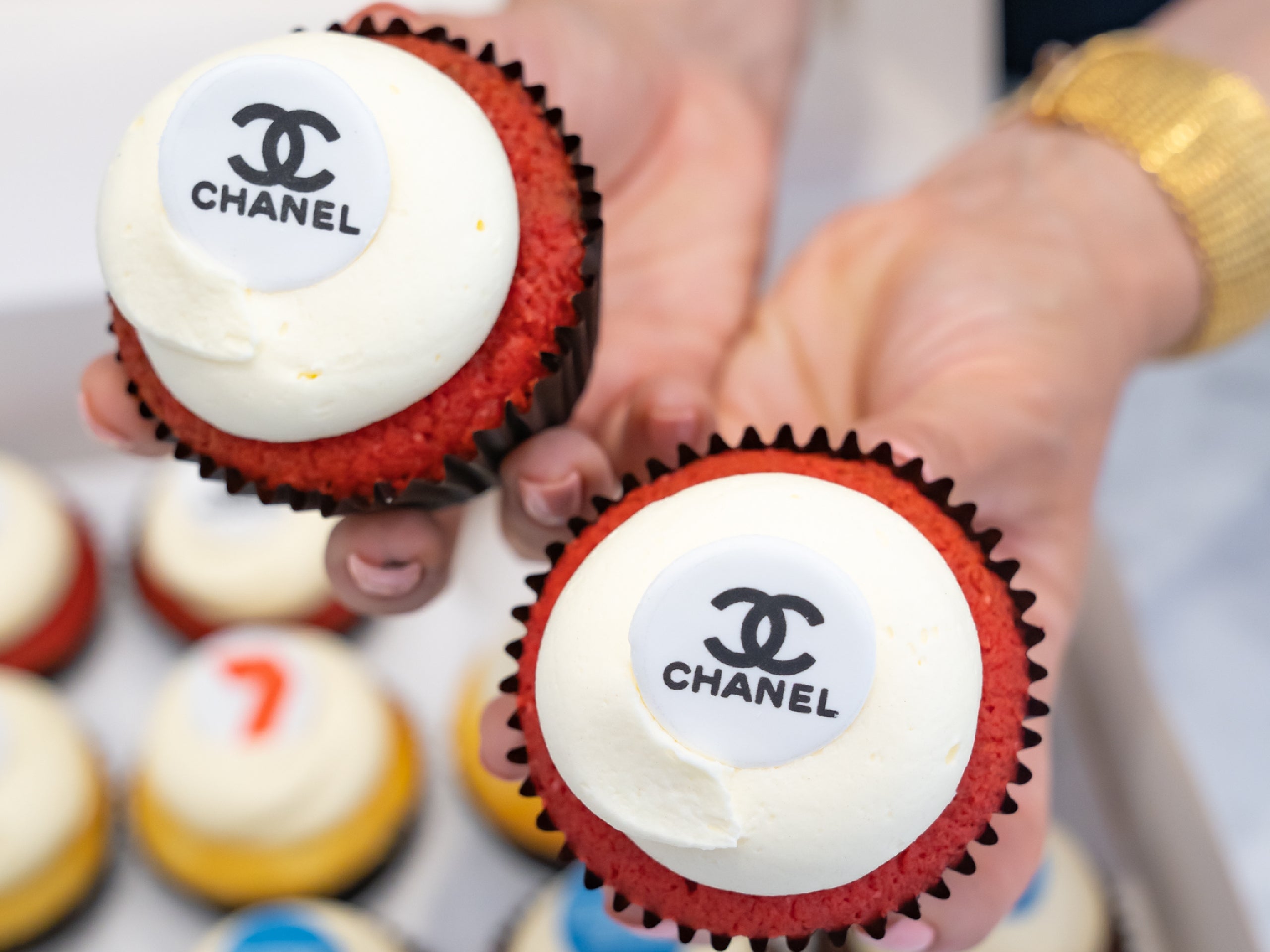 Cupcakes with Logo