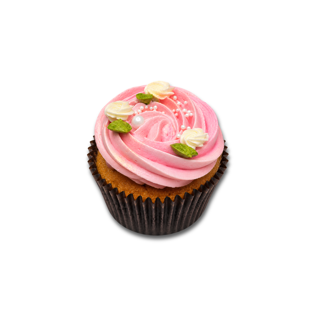 Vanilla Spring Cupcake