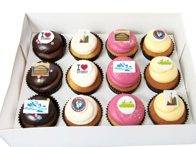 Cupcakes with Logo